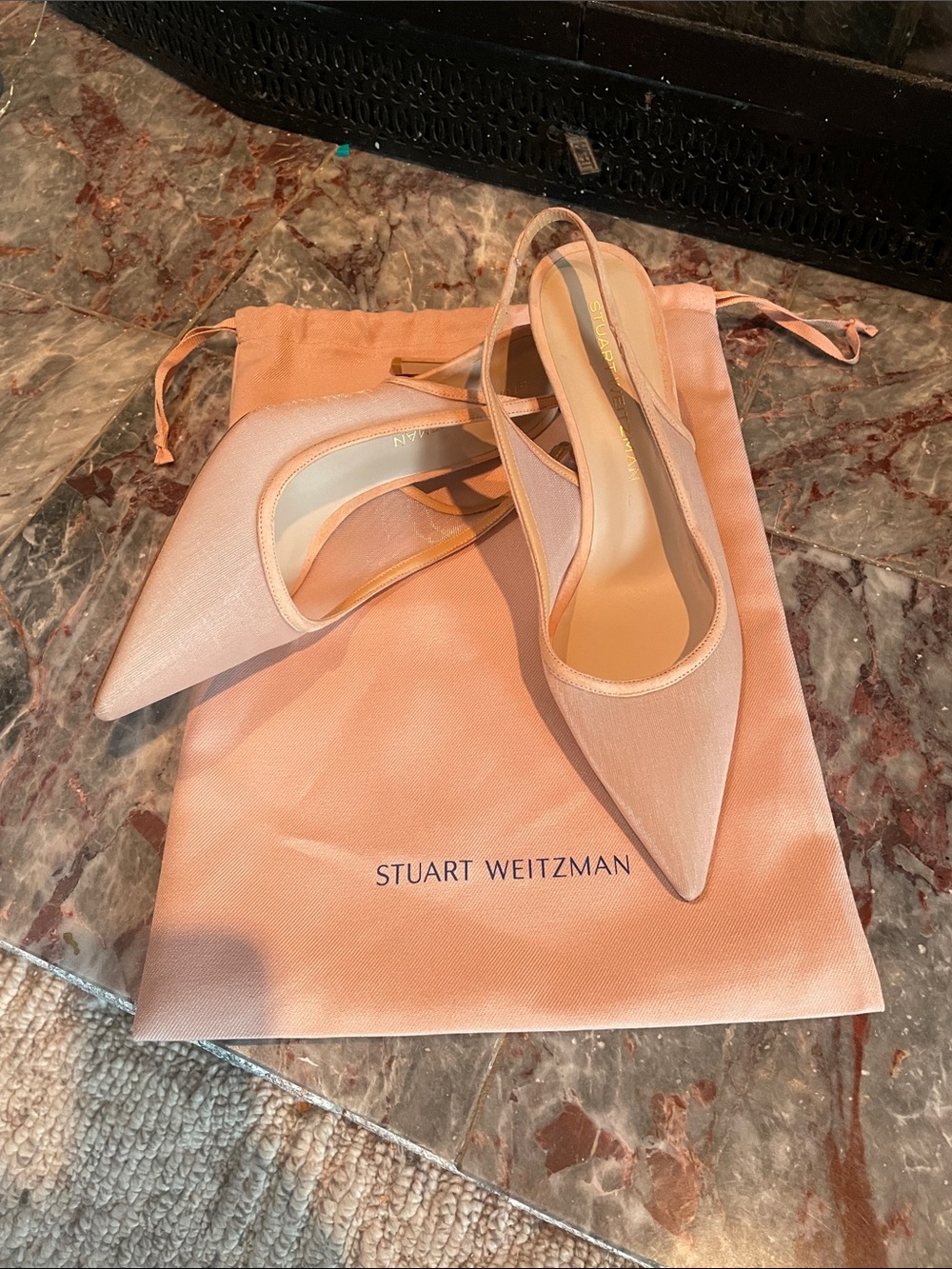 NWOT Stuart Weitzman 75 Slingback Pumps - Picture 6 of 9
